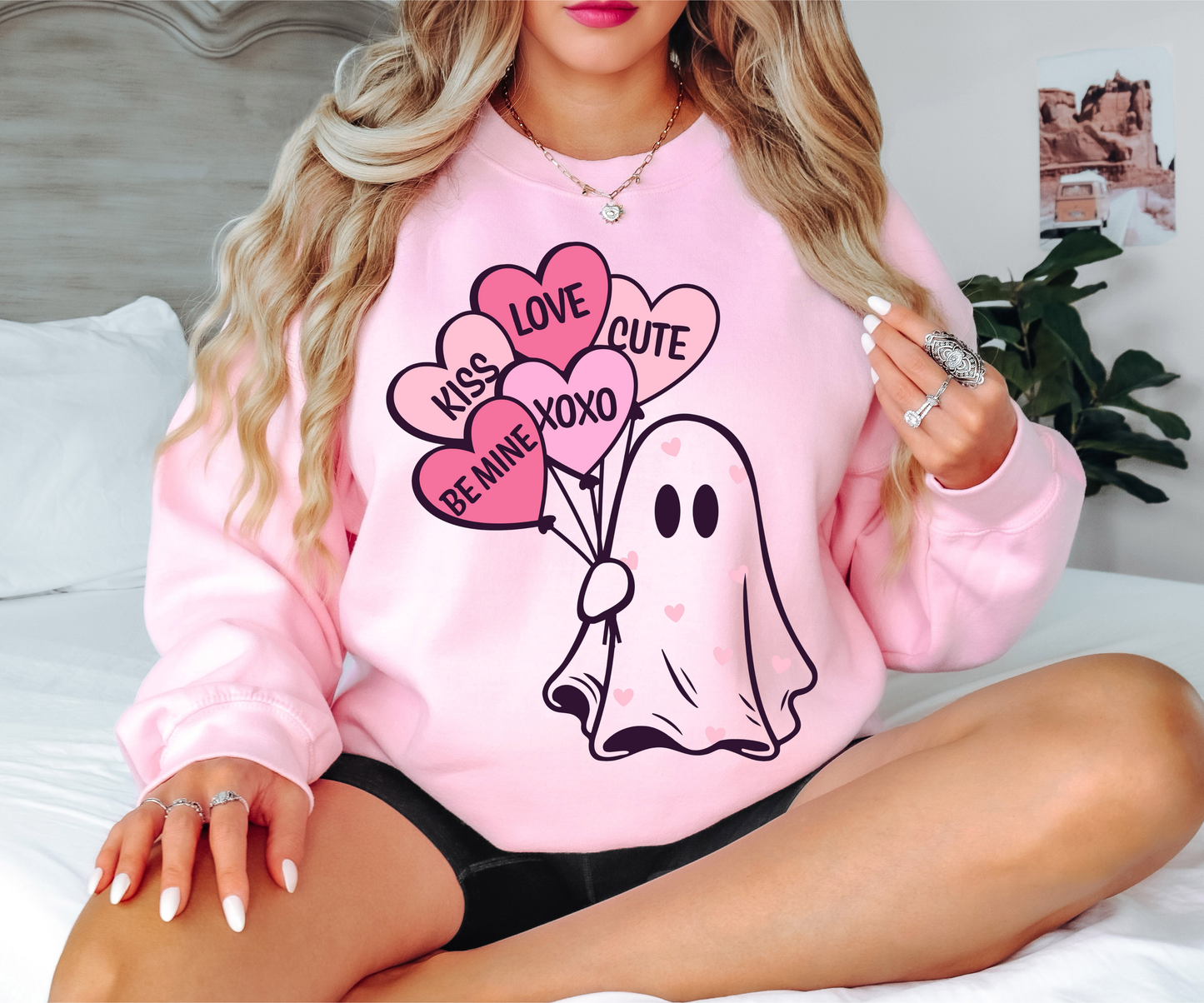 Be Mine Ghostie Crewneck