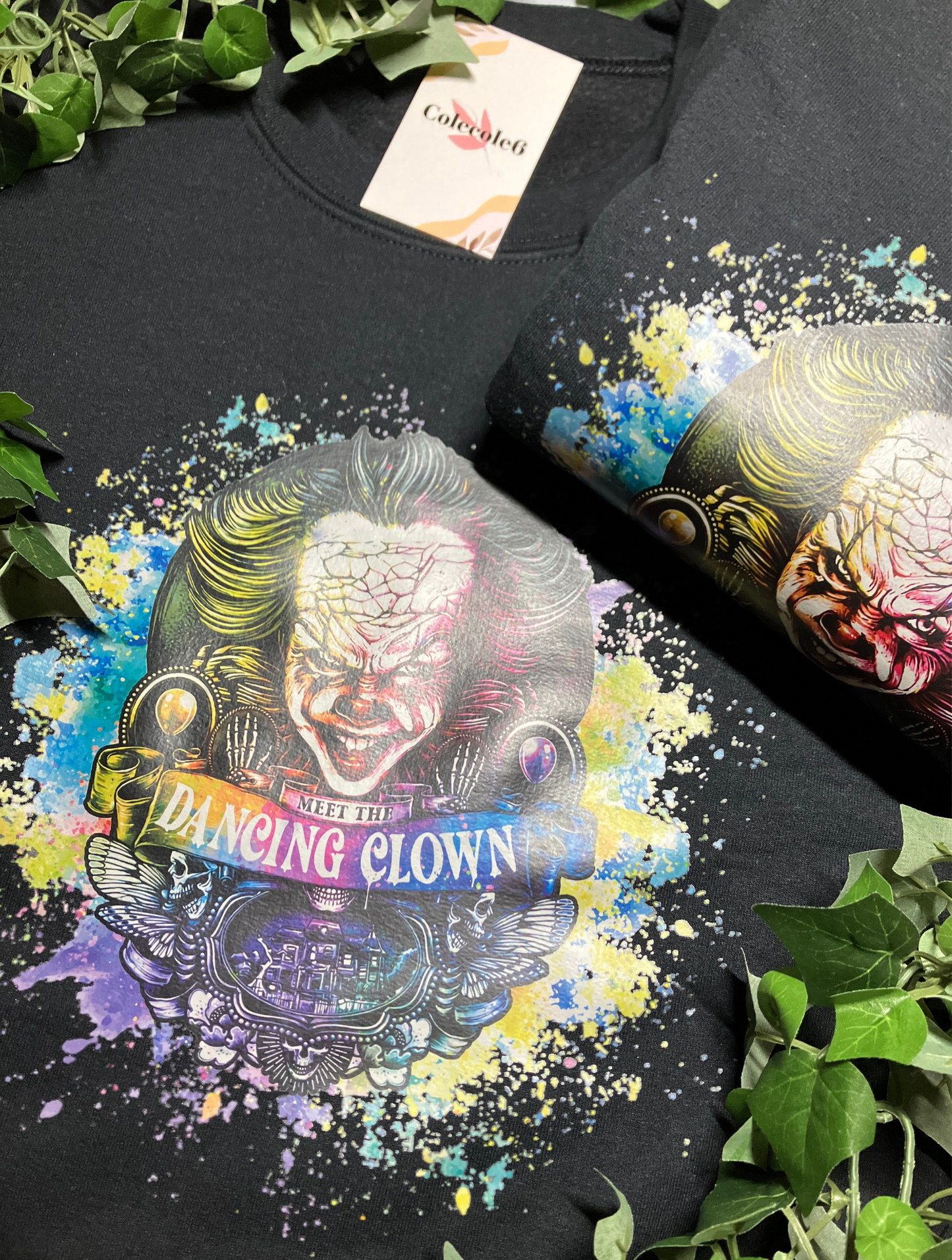 Glow in the dark Dancing Clown Crewneck