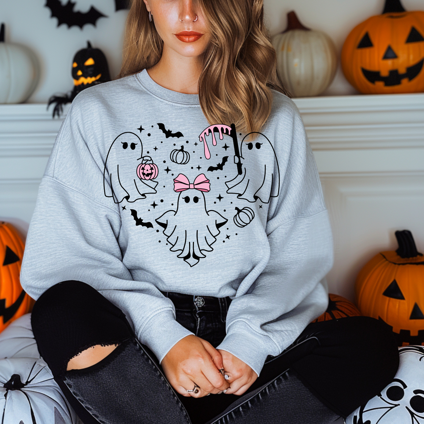 Coquette Ghost Crewneck