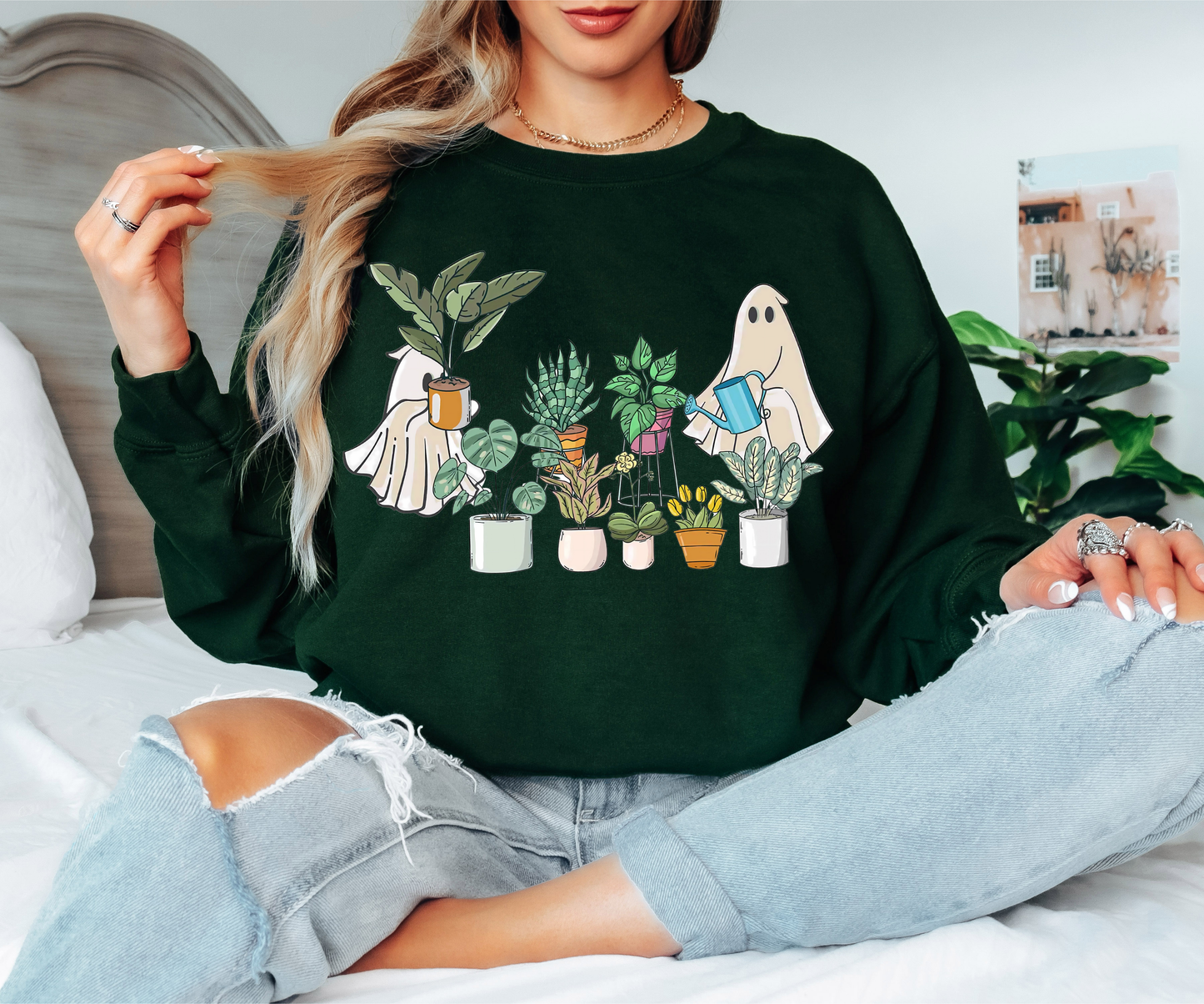 Ghostie Plant Lover Crewneck
