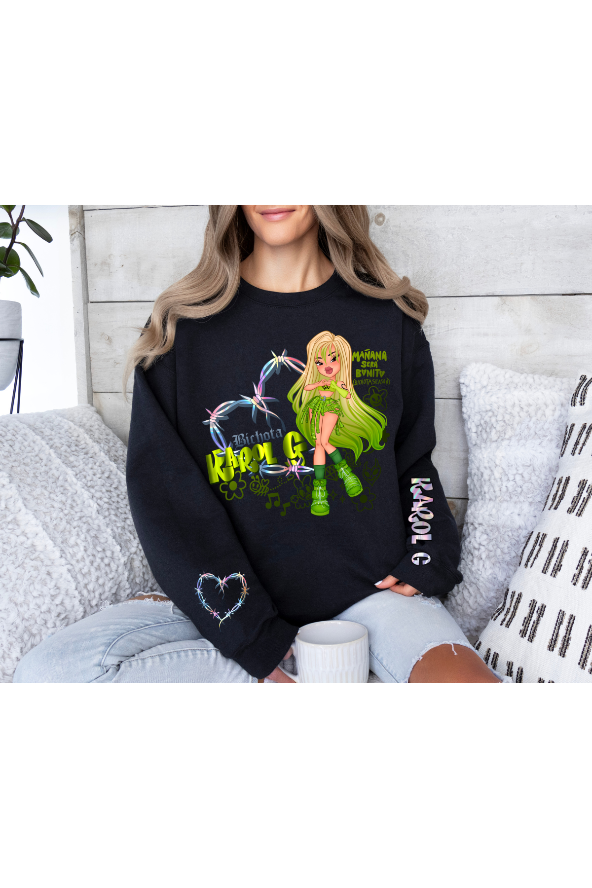 Green Doll Crewneck