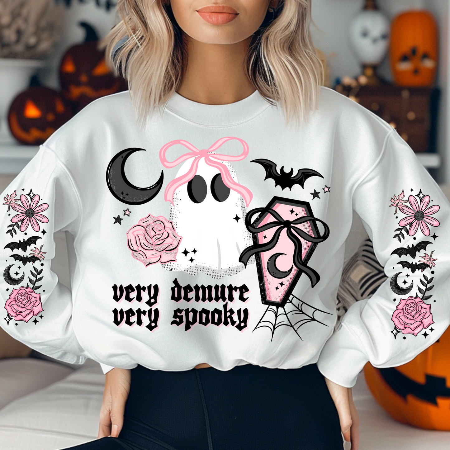 Spooky Girl Crewneck