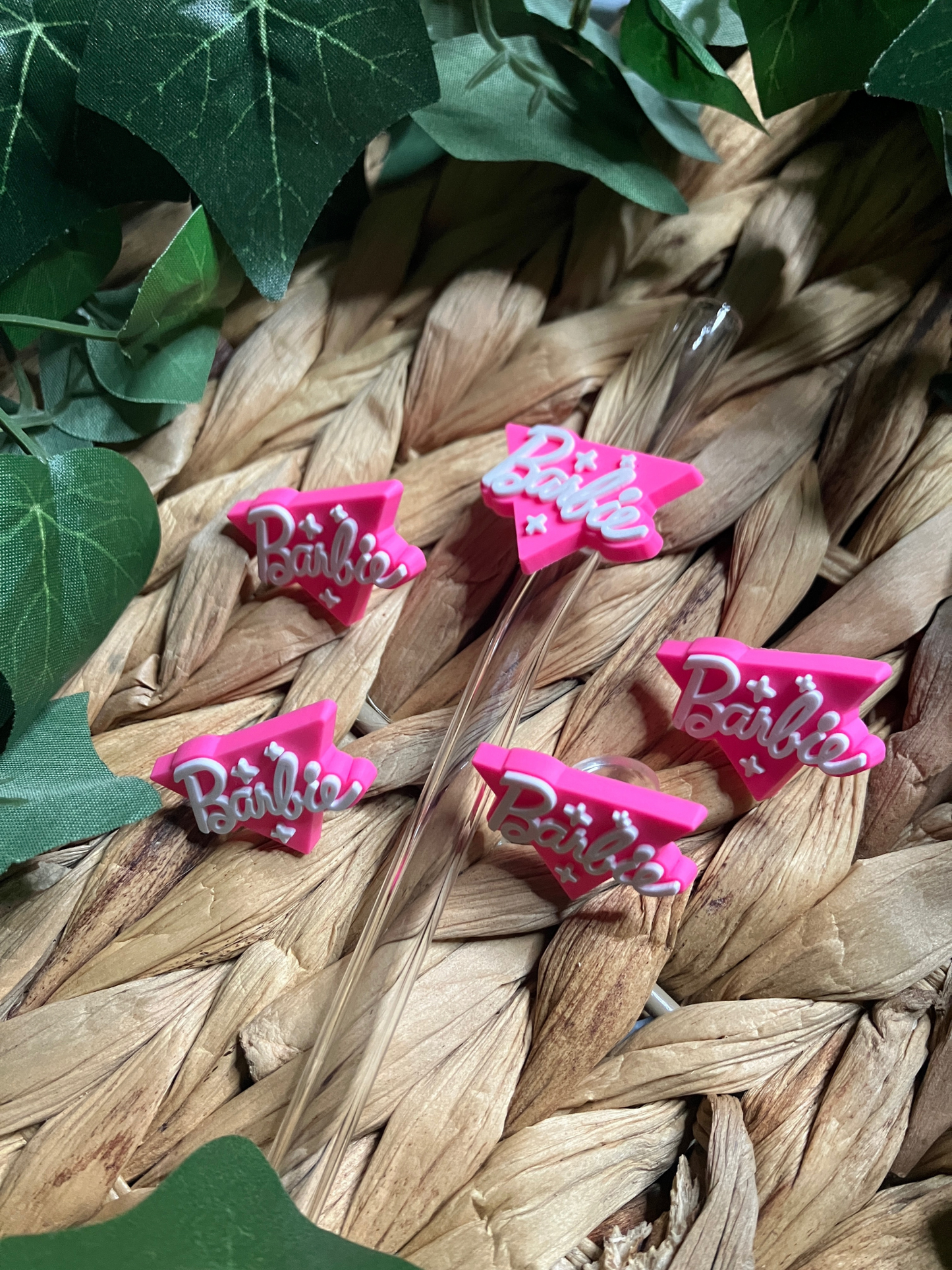 Star Barbie Straw Topper