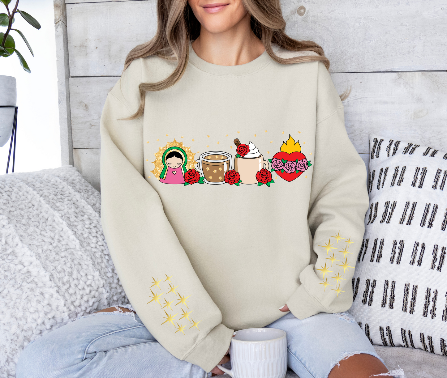 Virgin Mary Crewneck