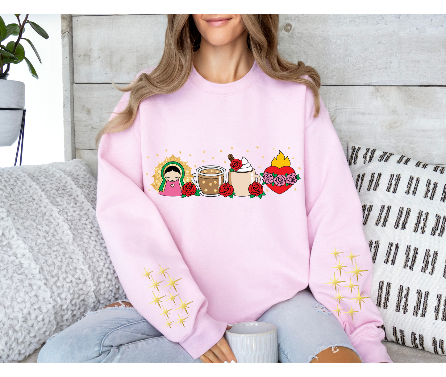 Virgin Mary Crewneck