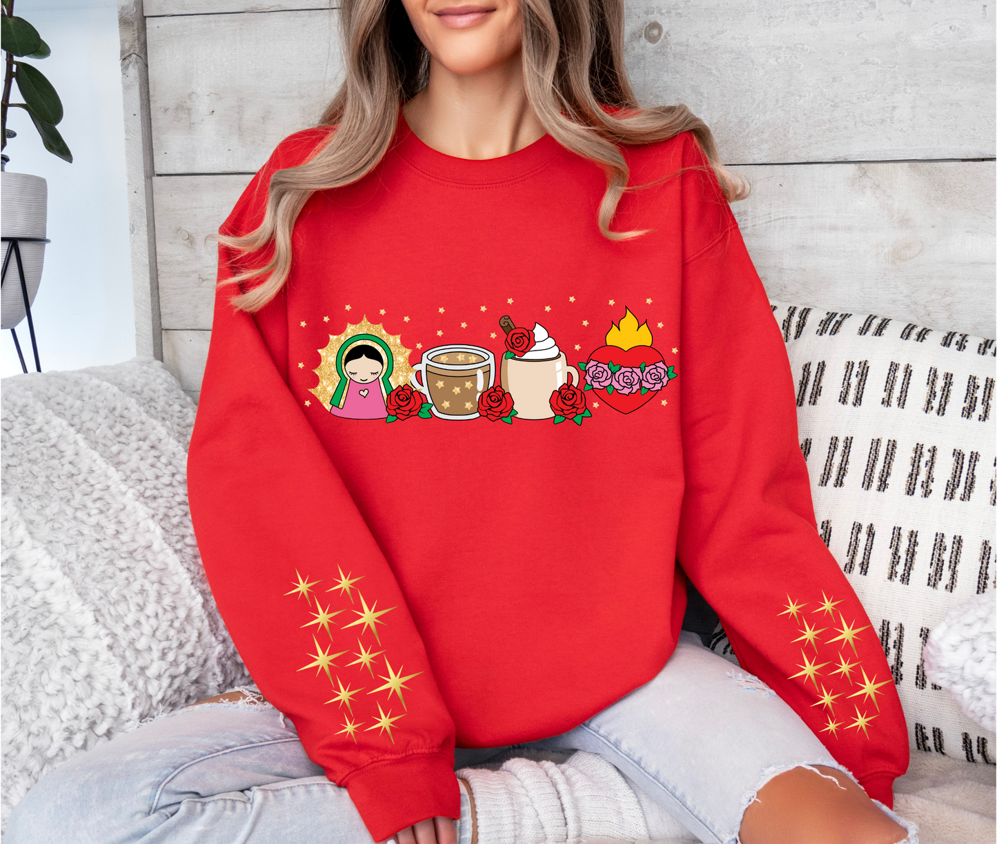 Virgin Mary Crewneck