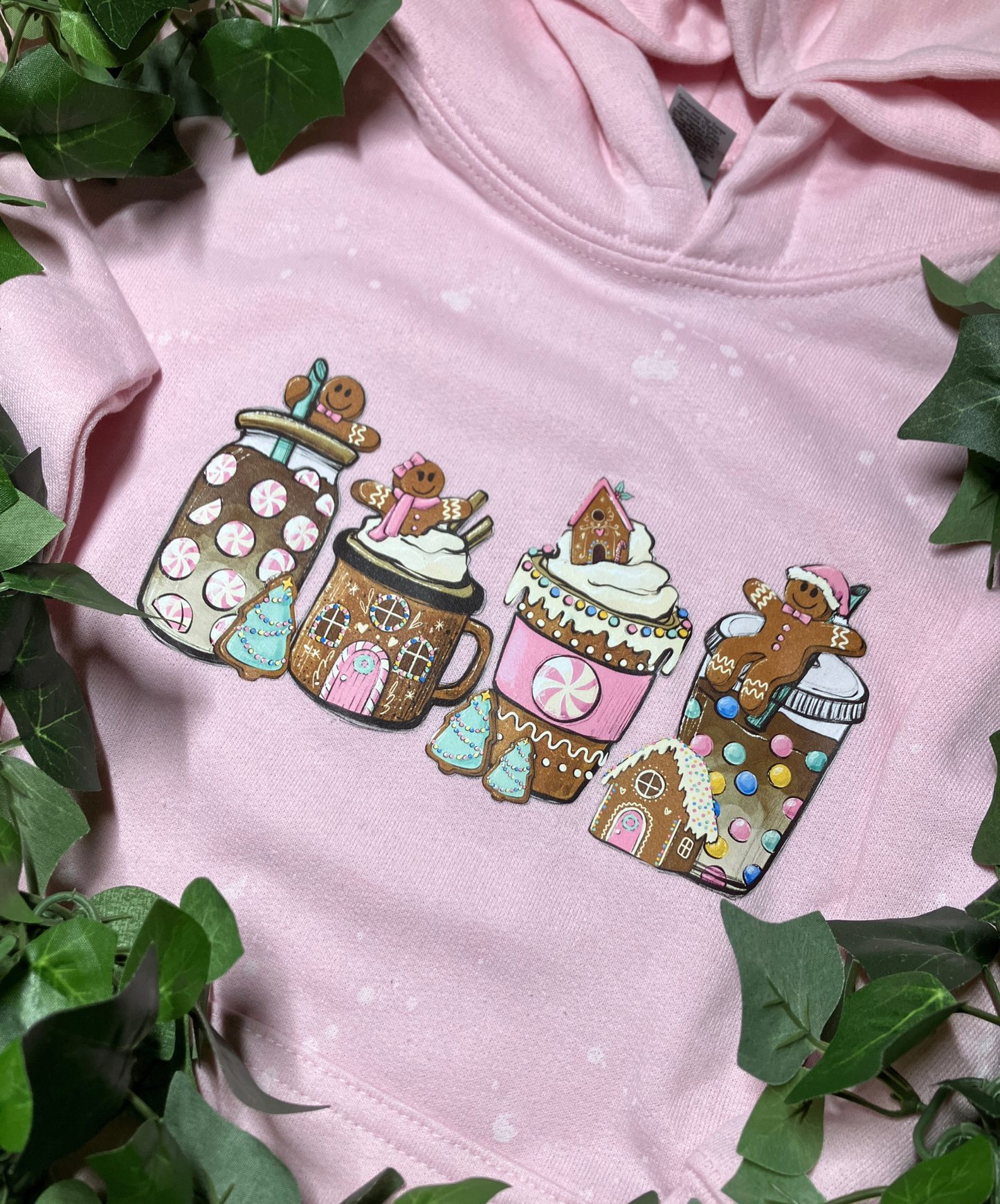 Pink Gingerbread Wonder Hoodie