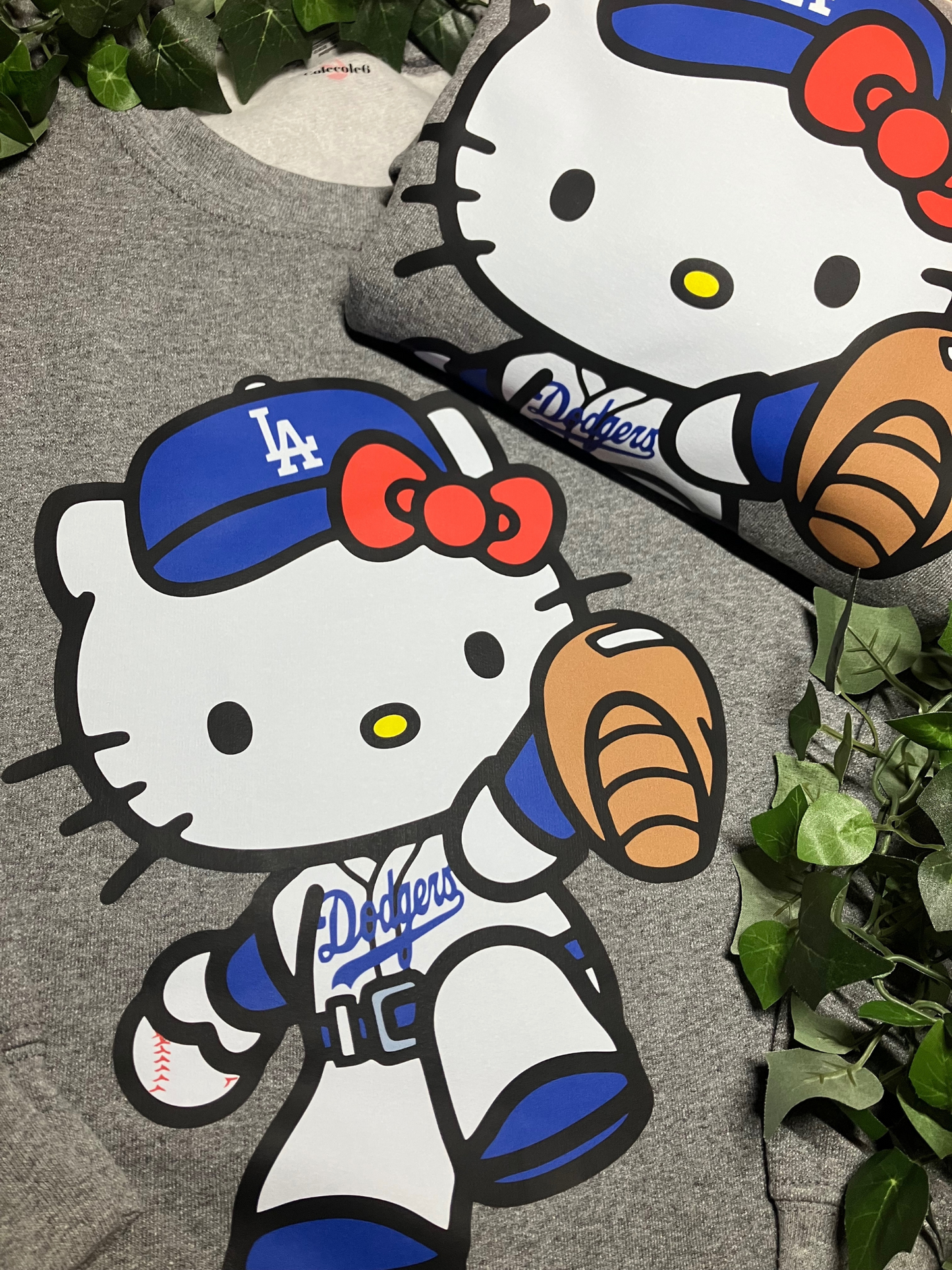 Baseball Kitty Crewneck