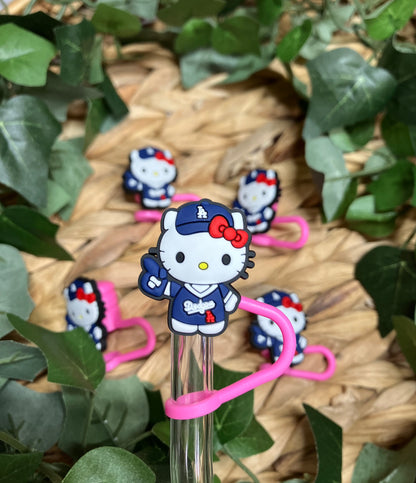 LA Kitty Straw Topper