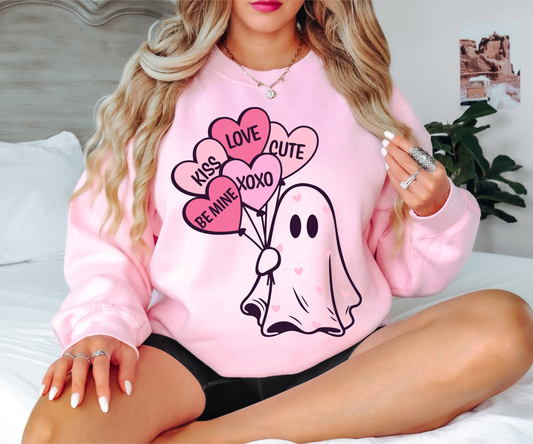 Be Mine Ghostie Crewneck