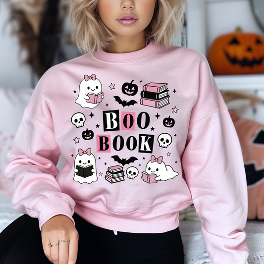 Boo Book Crewneck