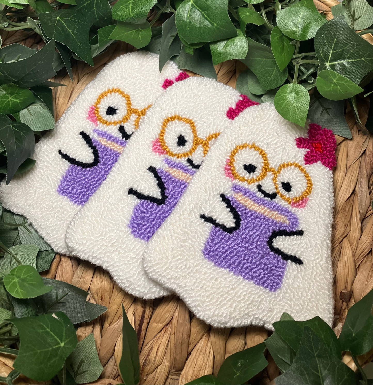 Bookish Ghost Coaster