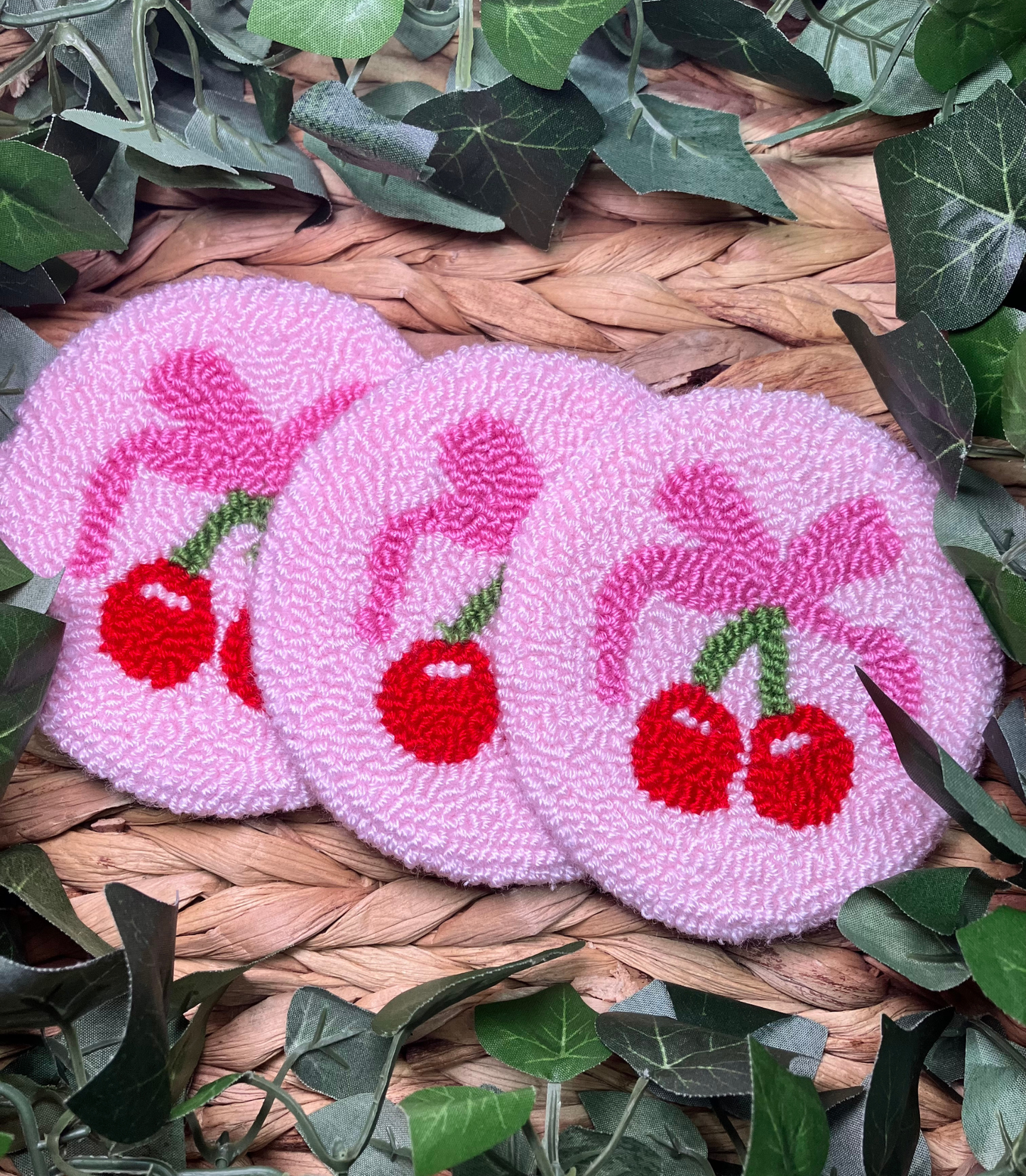 Coquette Cherry Coaster