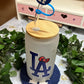 LA Kitty 16oz Glass Cup