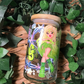 Green Doll 16oz Glass Cup