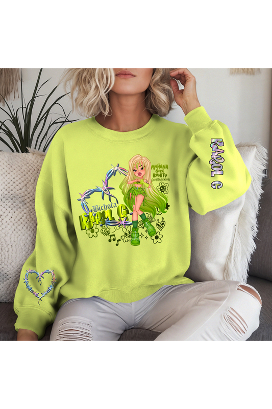 Green Doll Crewneck