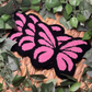 Pink Butterfly Coaster