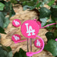 LA Kitty Straw Topper