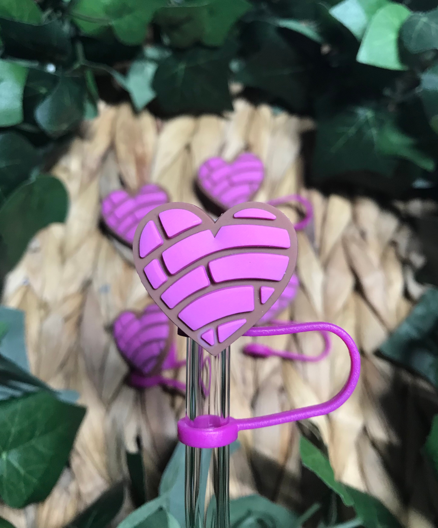 Concha Straw Toppers