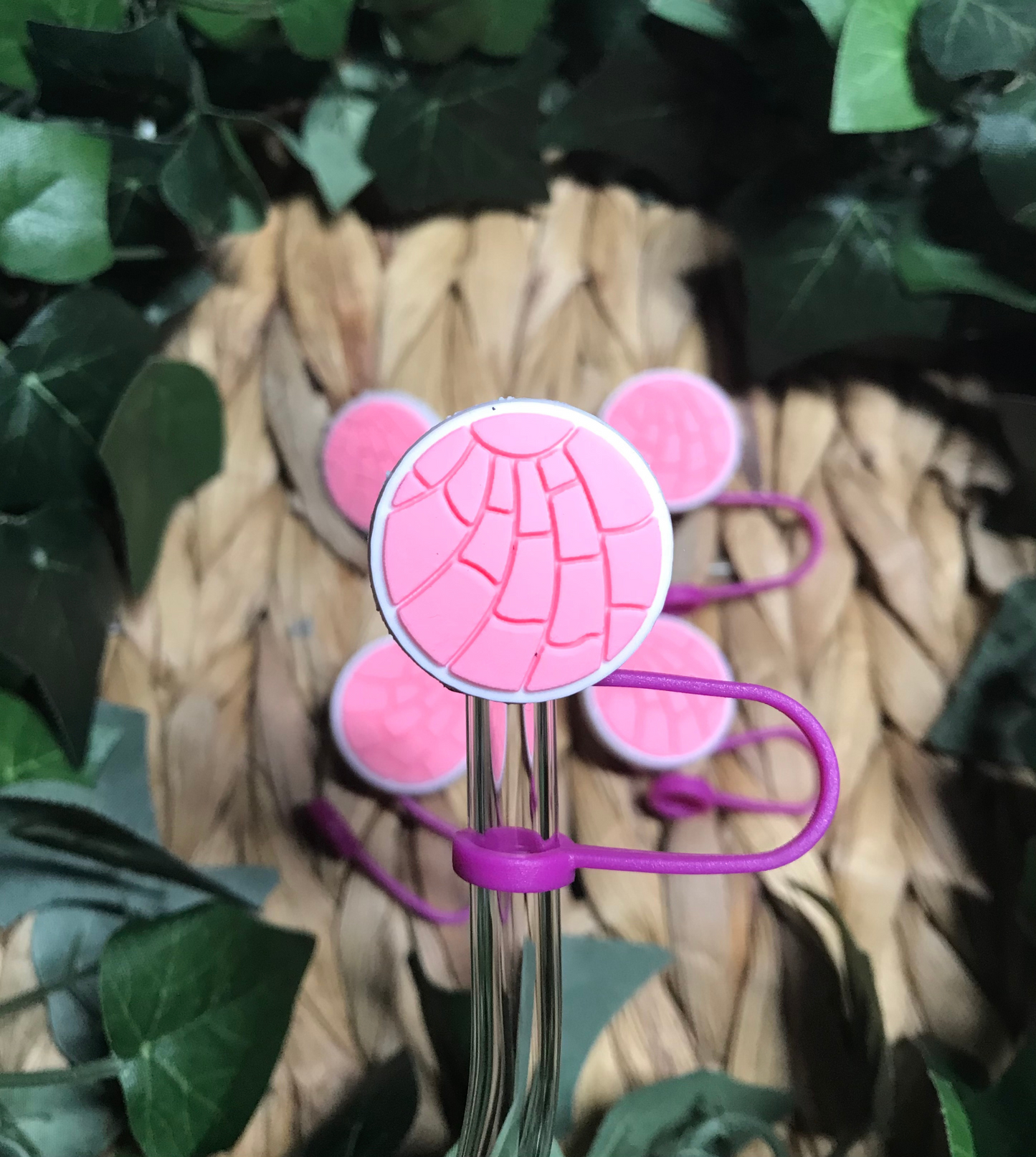 Concha Straw Toppers