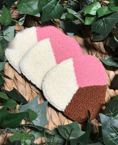 Pink Concha Coaster