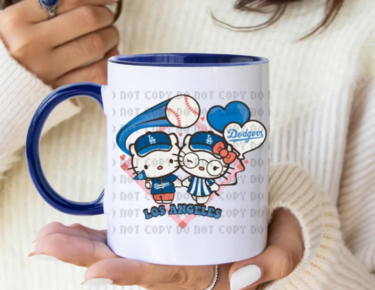 Vintage Couple LA Kitty Mug