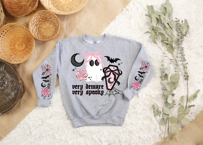 Youth Spooky Girl Crewneck