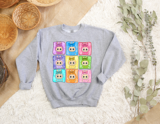 Youth Bow Monsters Crewneck