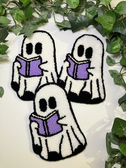 Bookish Ghostie Coaster