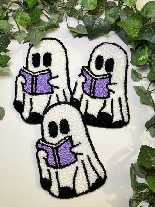 Bookish Ghostie Coaster