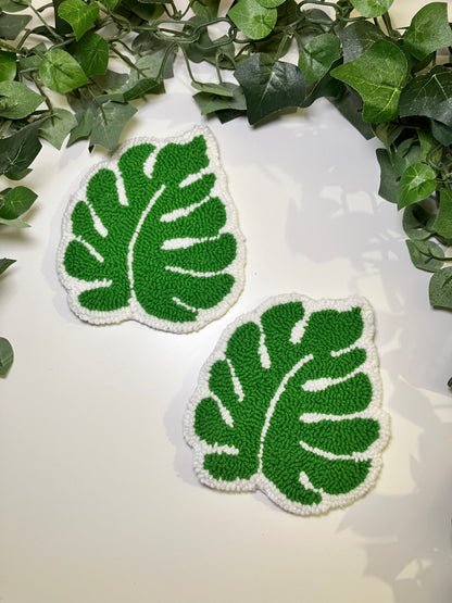 Green Leaf Coaster