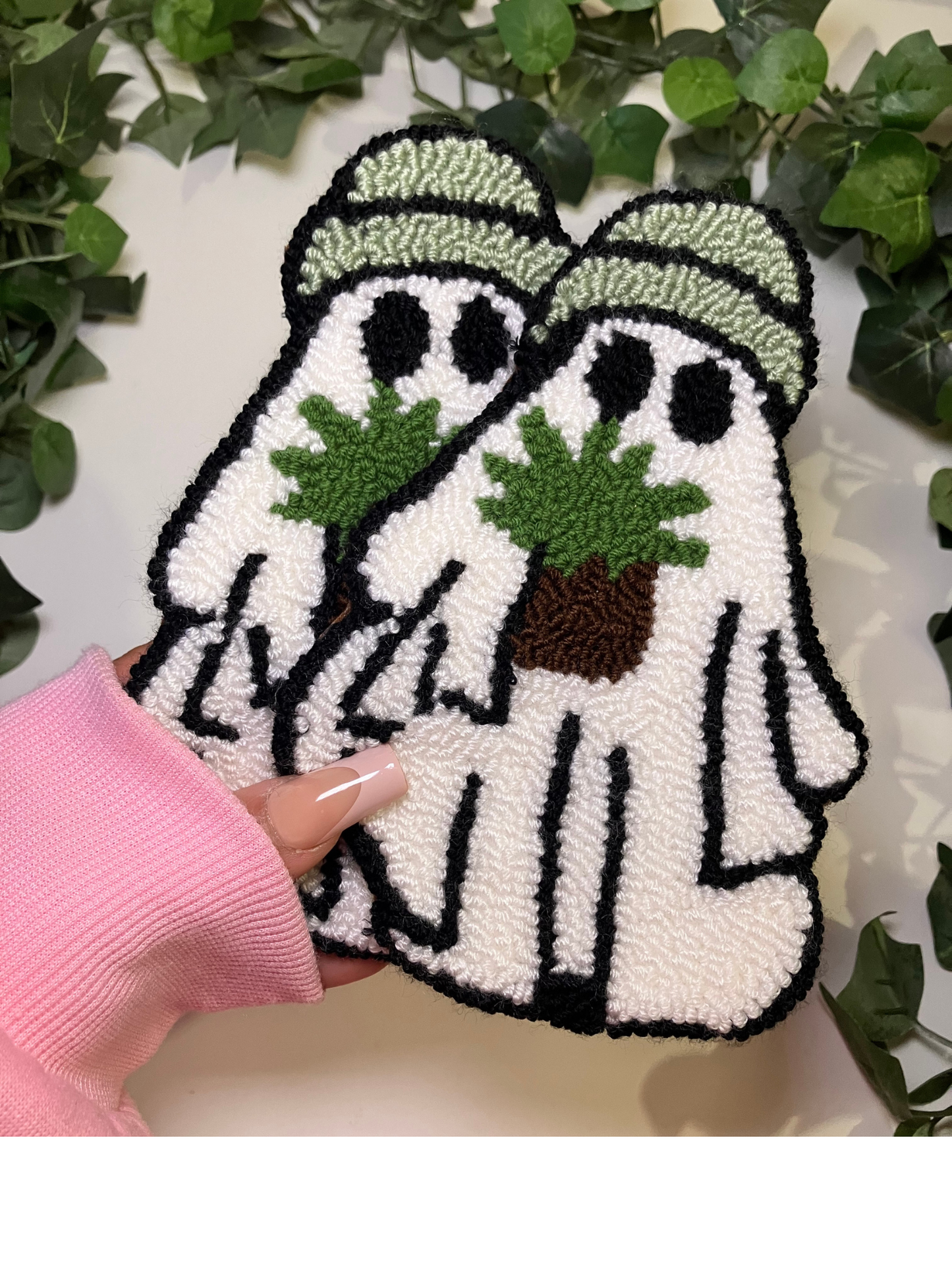 Plant Ghostie Coaster
