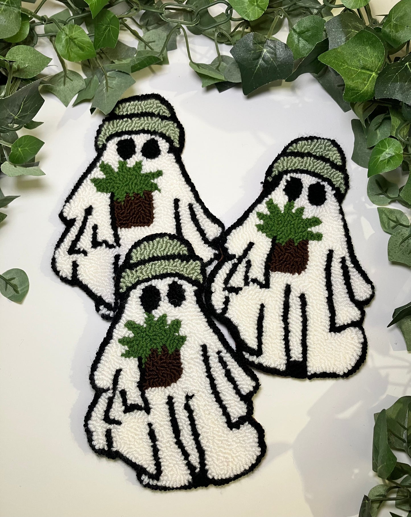 Plant Ghostie Coaster